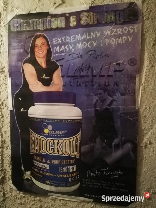 Pkakat mistrzyni świata Anety Florczyk z