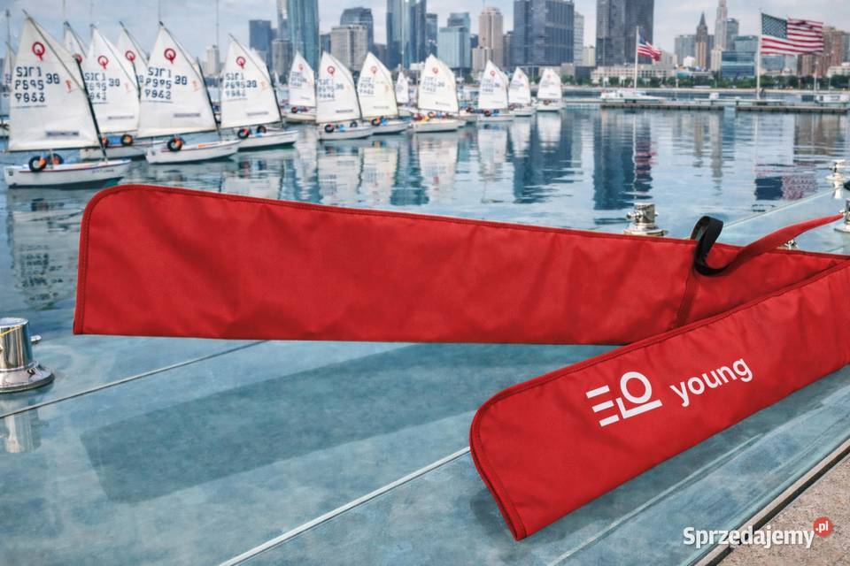 Pokrowiec Optimist na żagiel i omasztowanie