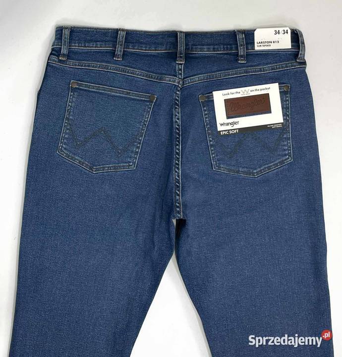 Spodnie męskie jeansy Wrangler Larston 812 Ridge Białystok