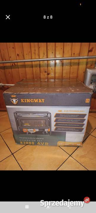 Sprzedam agregat prądotwórczy KINGWAY K3000 Czudec