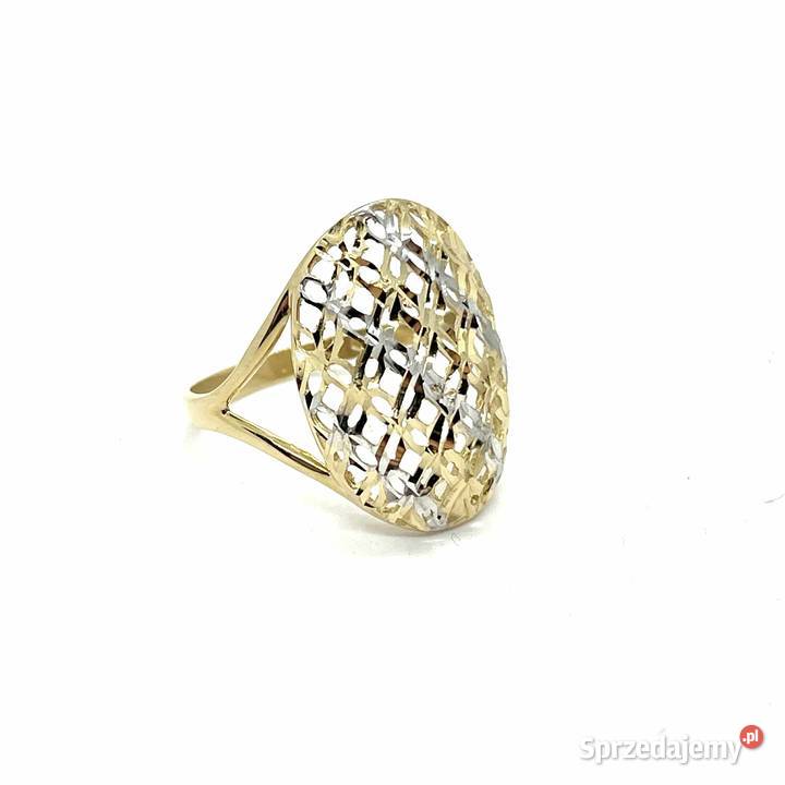 Nowy Złoty Pierścionek Próby 585 329g Rozmiar 25 złoto Pierścionki Elbląg