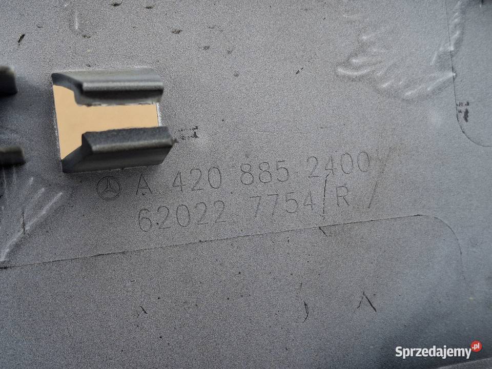 MERCEDES CITAN II W420 ZDERZAK PRZÓD PRZEDNI Bieleń