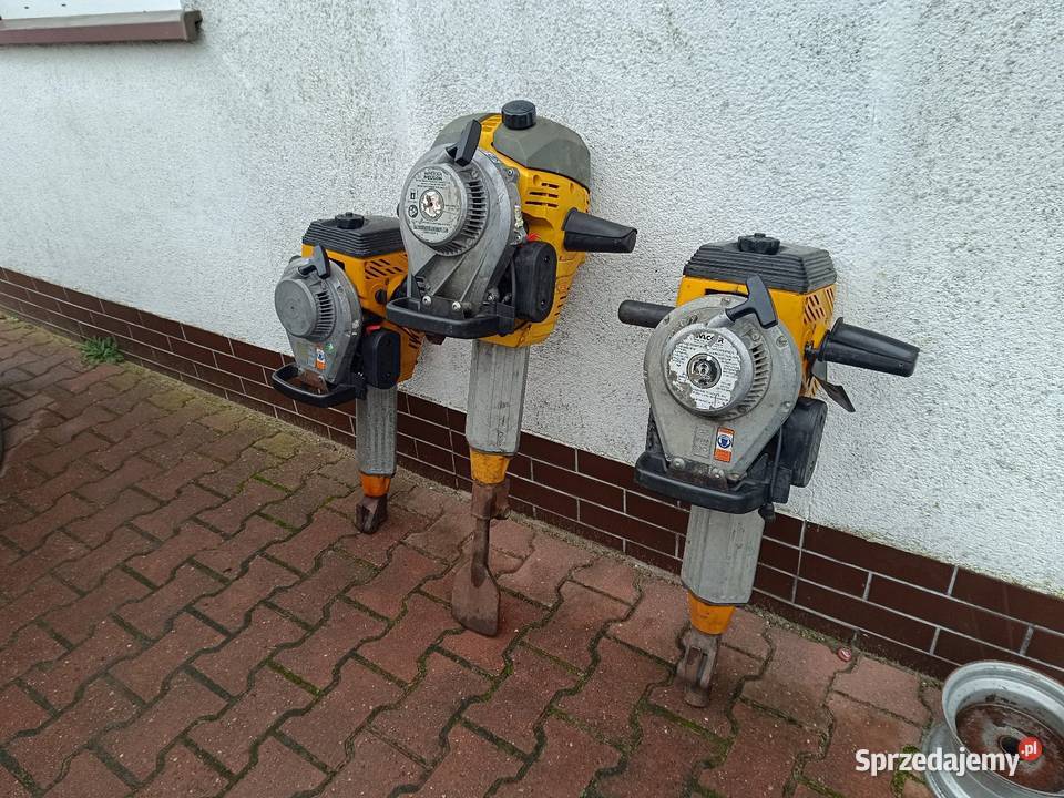 Młot wyburzenuowy spalinowy wacker Pozostałe wielkopolskie Czarnylas