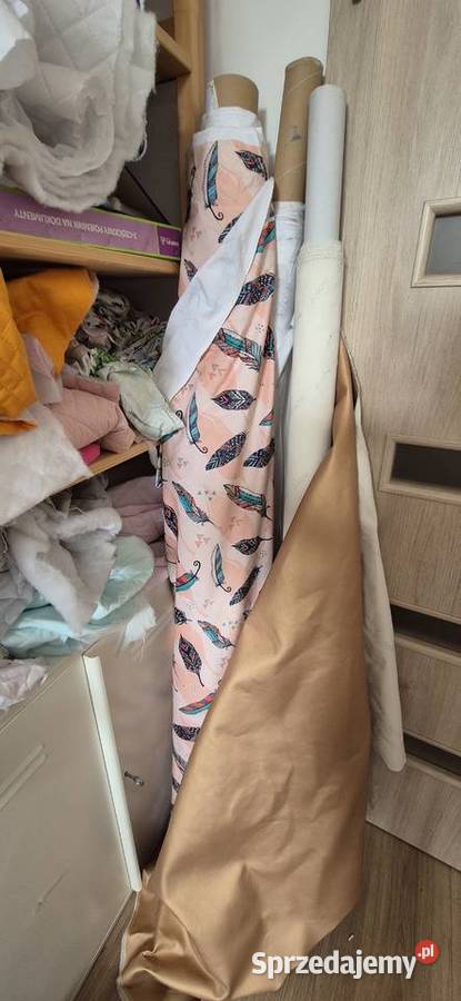 Materiały dresówki pikowane jersey ekoskóry