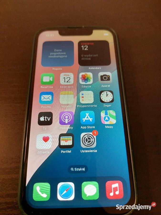 Apple iPhone 13 mini Czarny 128 GB 77 baterii Apple / iPhone mazowieckie Warszawa