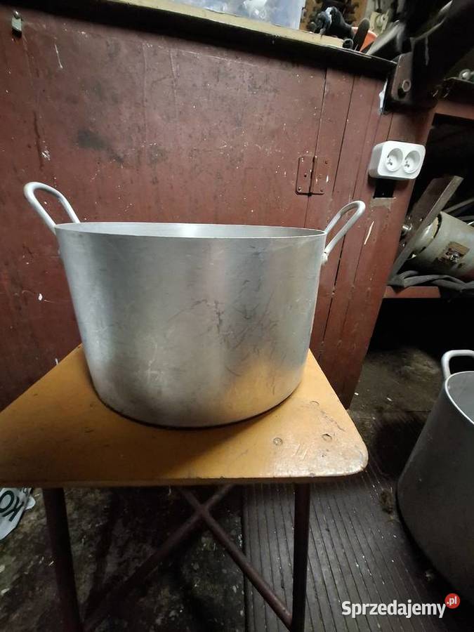 Garnki aluminiowe PRL 51030l Elbląg sprzedam