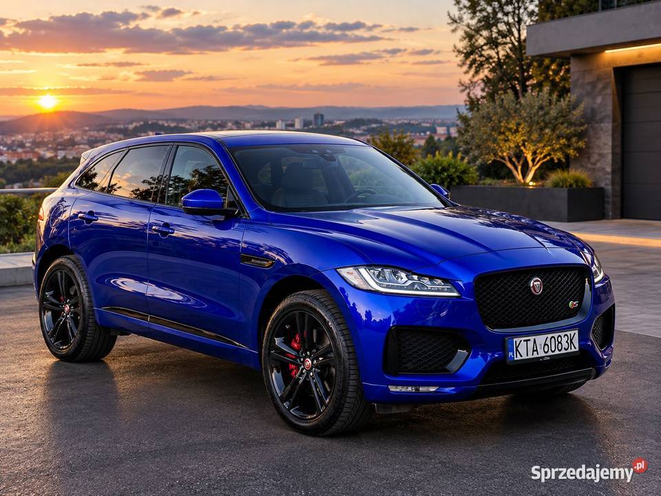 Jaguar F-PACE S 3.0 V6 Supercharged Benzyna 381KM Niedomice