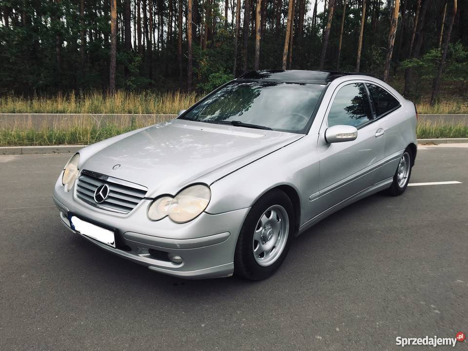 Mercedes w203 coupe c200 kompressor LPG automat Sportowy / Coupe