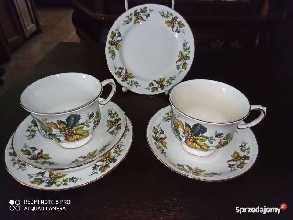 Filiżanka z talerzykiem deserowym Porcelana i szkło Gdańsk