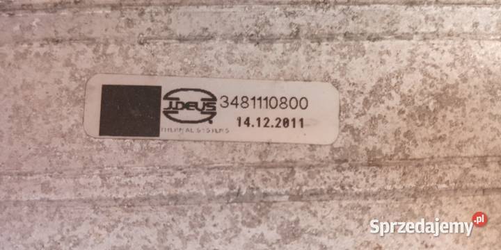 Intercooler 3481110800 małopolskie Krzeszowice