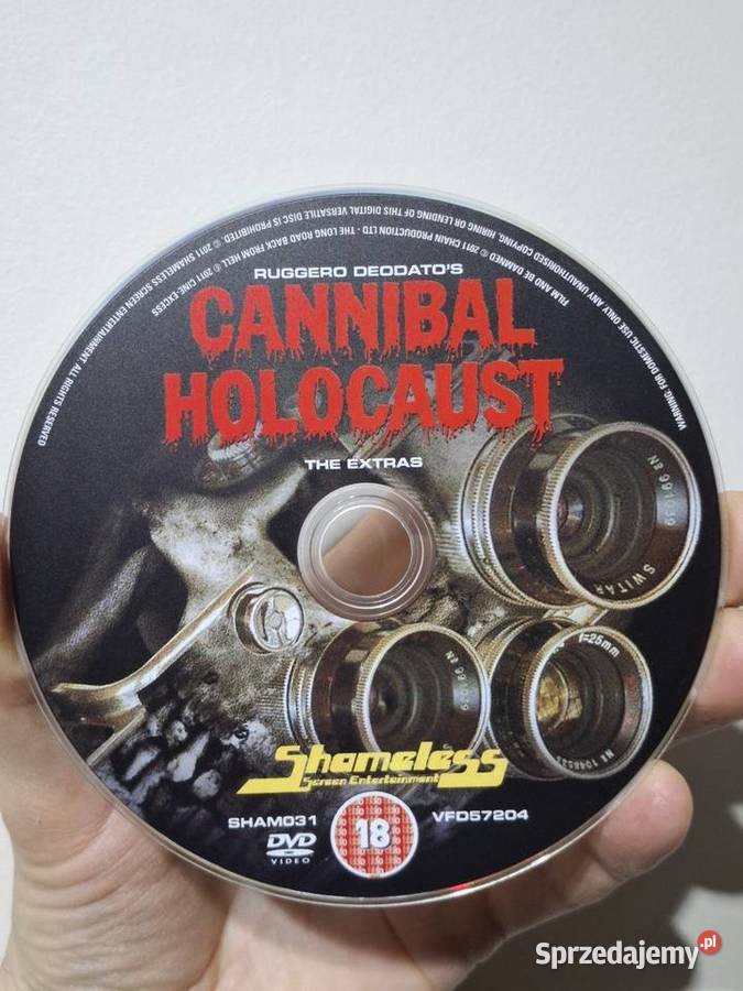 Cannibal Holocaust DVD Shameless małopolskie Kraków