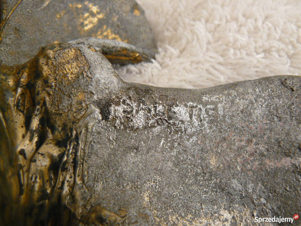 Rzeźba metalowa a la Igor Mitoraj Polska Wieś