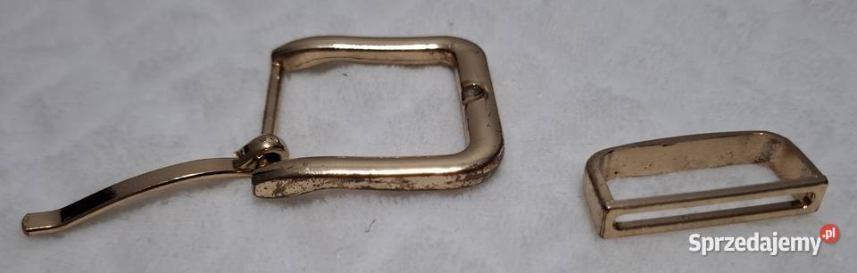 Klamra złota 4x44 szlufka metalowa 29 Czeladź