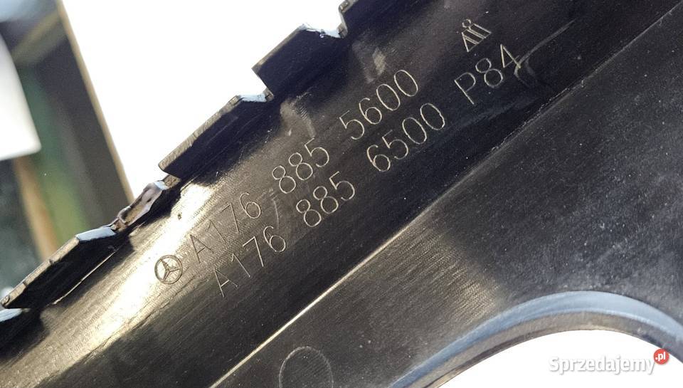 MERCEDES W176 AMG DYFUZOR SPOILER ZDERZAKA TYŁ Międzychód sprzedam