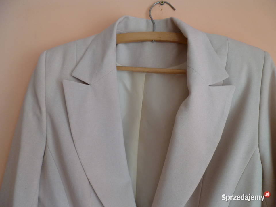 Żakiet kremowy brązowy/beżowy Kraków sprzedam
