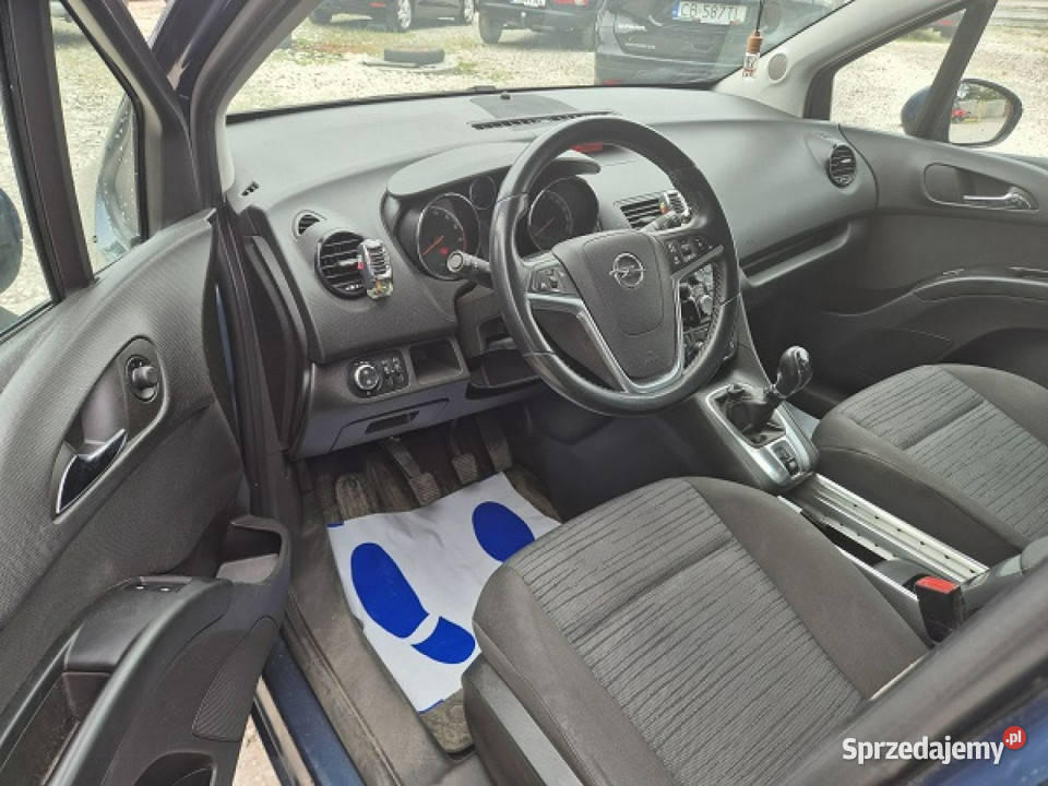 Opel Meriva Zadbana lifcie II 2010 lakier metallic Bydgoszcz
