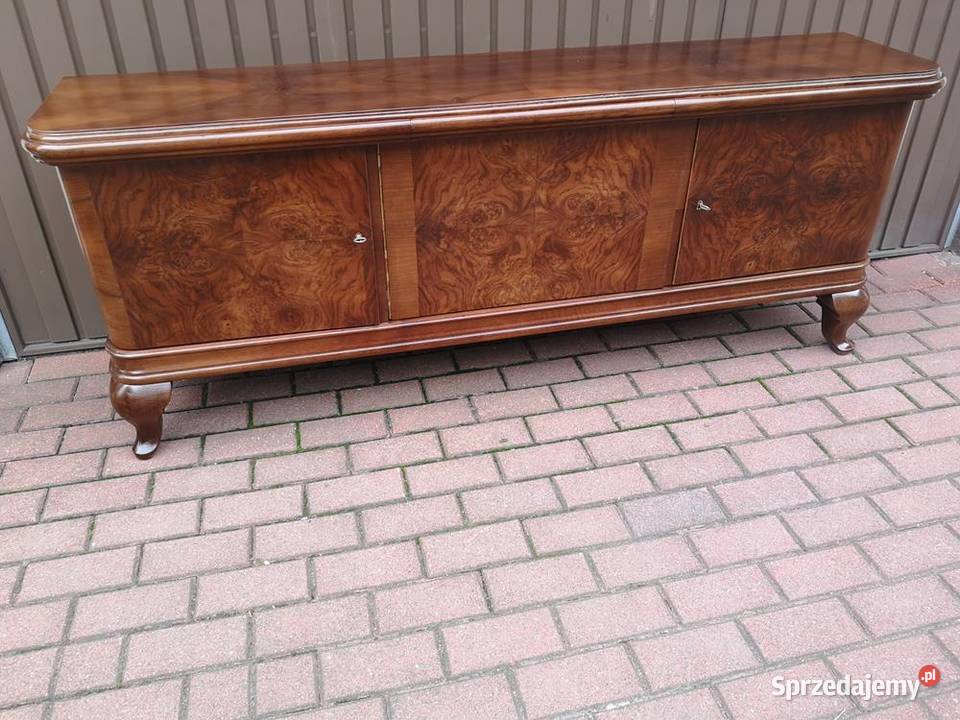 Komoda Szafka ARTDECO RTV Niska 180 Orzech wielkopolskie Swarzędz