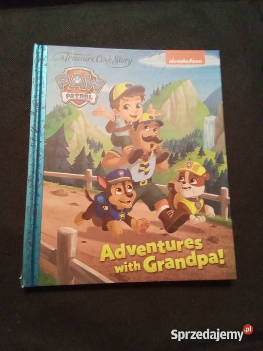 Paw patrol adventures with grandpa angielsku Warszawa
