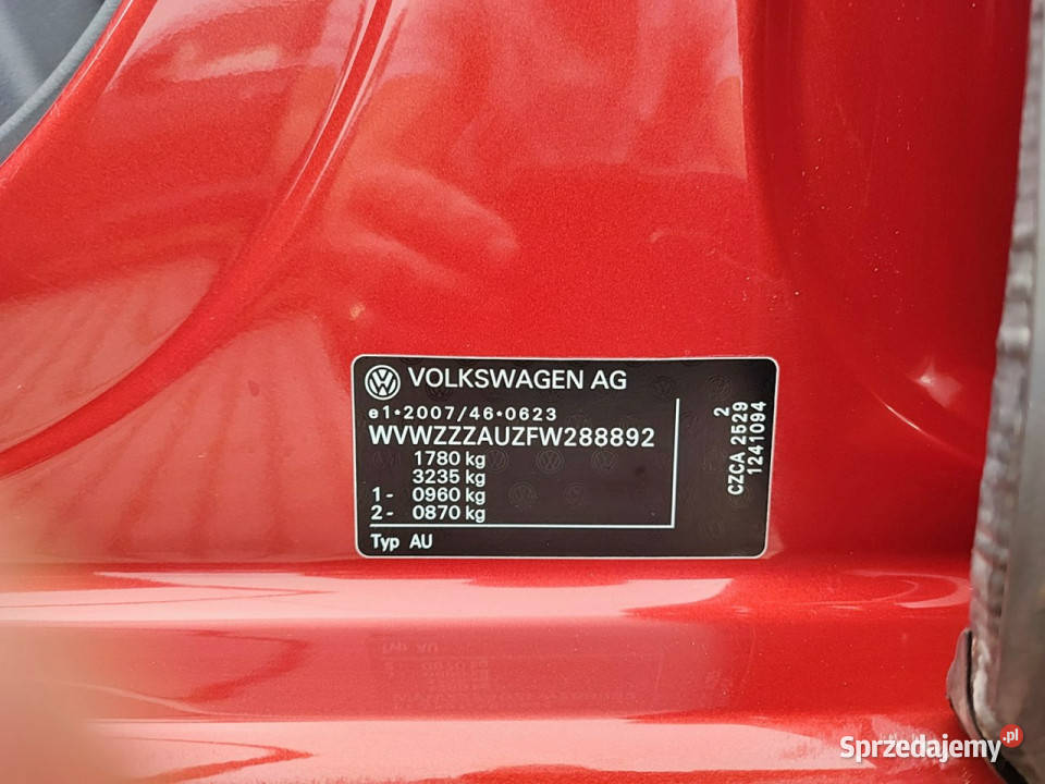 Volkswagen Golf Golf VII 14 TSI Lounge DSG VII nieuszkodzony Golf Ustroń