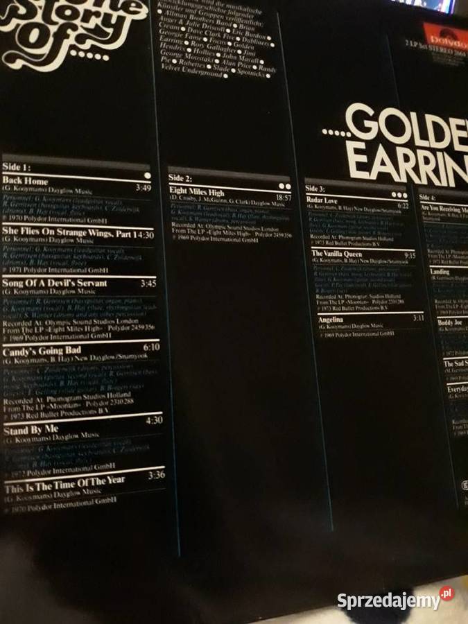 GOLDEN EARRING The Story of 2 LP kolekcja własna Rzeszów