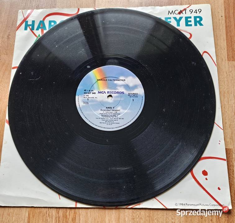 Harold Faltermeyer Axel F12 Maxi Kraków