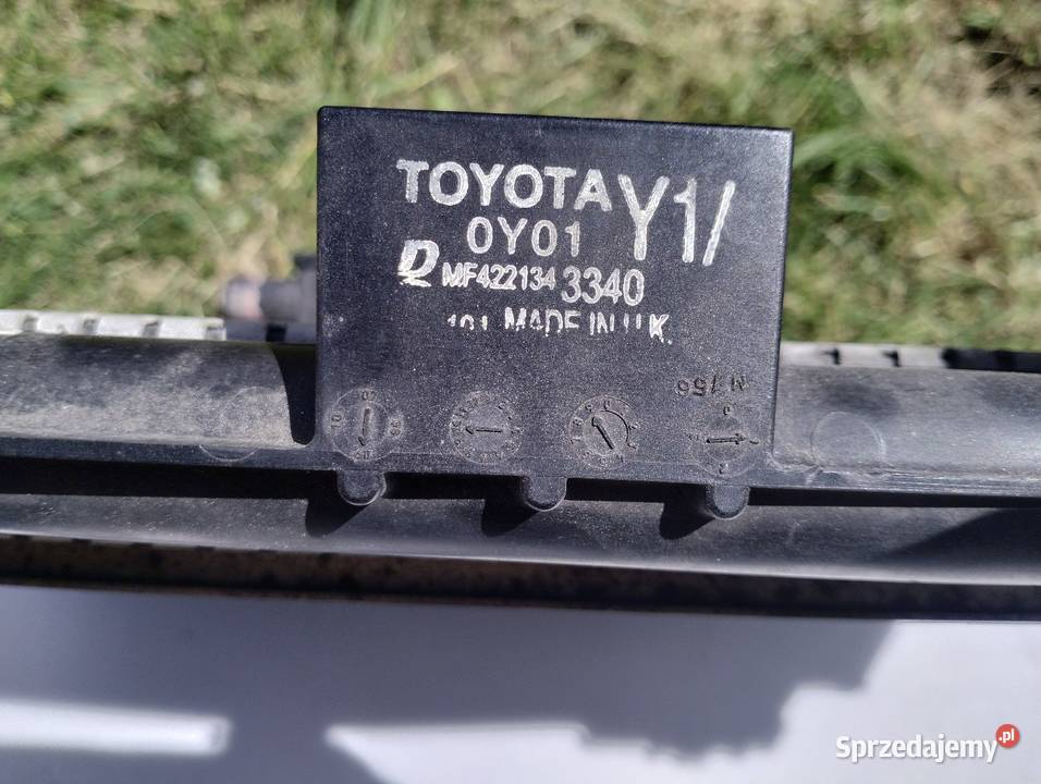 Chłodnica klimatyzacji Toyota Yaris II Łódź