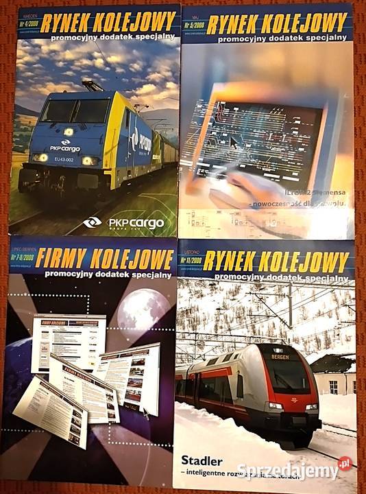 czasopisma Rynek kolejowy
