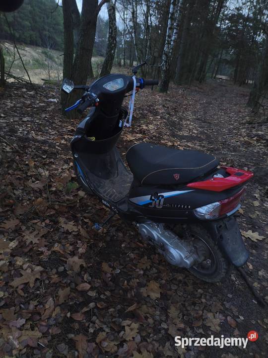 Skuter 50ccdrugi silnik 80ccdużo innych części bagażnik