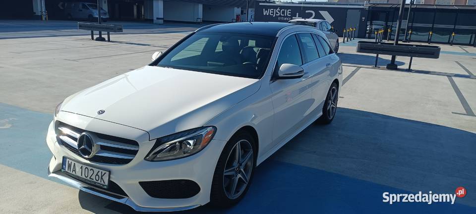 Mercedes C300 AMG line 4x4 49300 245 gniazdo AUX