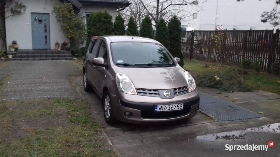 NISSAN NOTE 14rodzynek Note mazowieckie Ostrołęka sprzedam