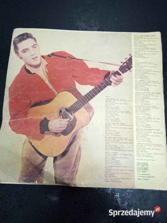 Mam do sprzedania plytę z ELVIS PRESLEY Czeladź