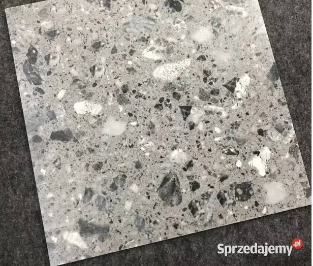 Gres wielkoformatowy szary 120x120 BETON Łask
