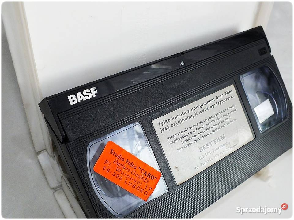 Kaseta VHS Film Czarny Pas Balck Belt Film na Żary