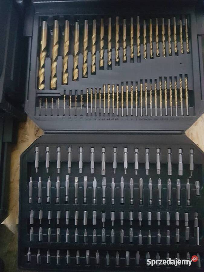 ZESTAW KOMPLET WIERTEŁ DŁUT BITÓW OTWORNIC 300 Głogowa sprzedam