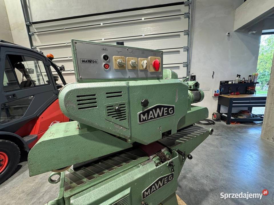 Szlifierka przelotowa dwustronna MAWEG Kalwaria Zebrzydowska