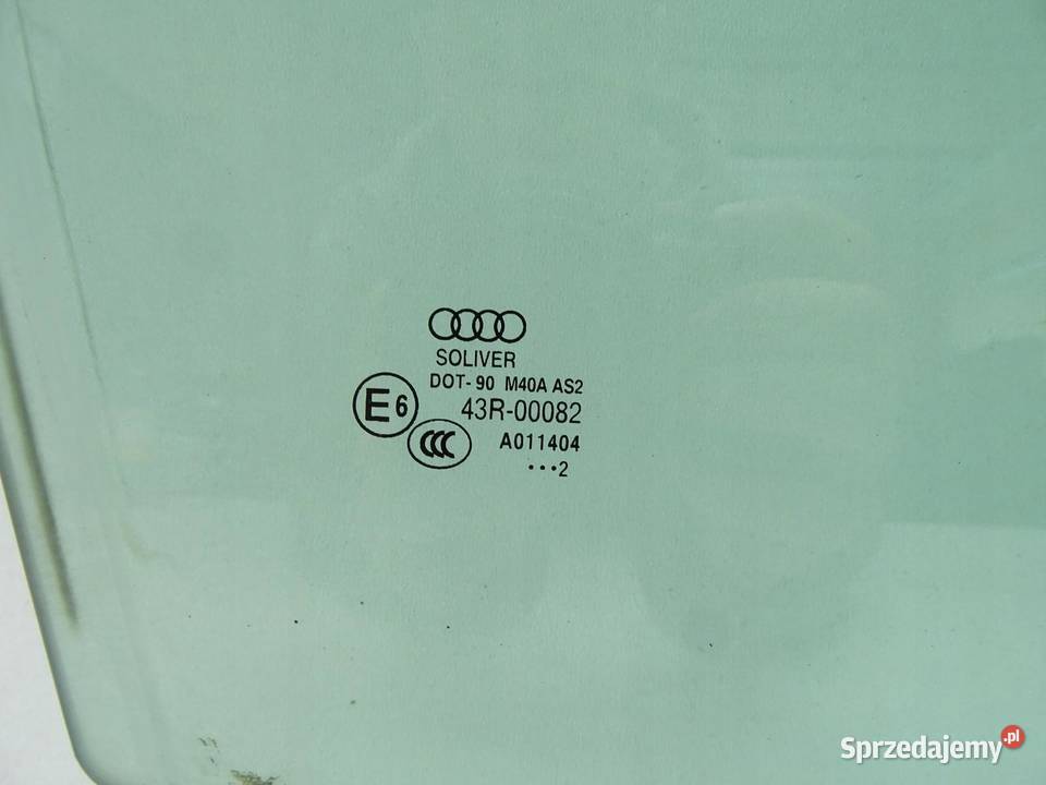 SZYBA DRZWI PRAWA PRAWY PRZÓD PRZEDNIA AUDI Q3 małopolskie