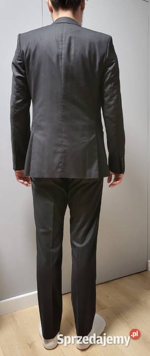 Klasyczny czarny garnitur marki Selected Homme Moda i Styl Warszawa