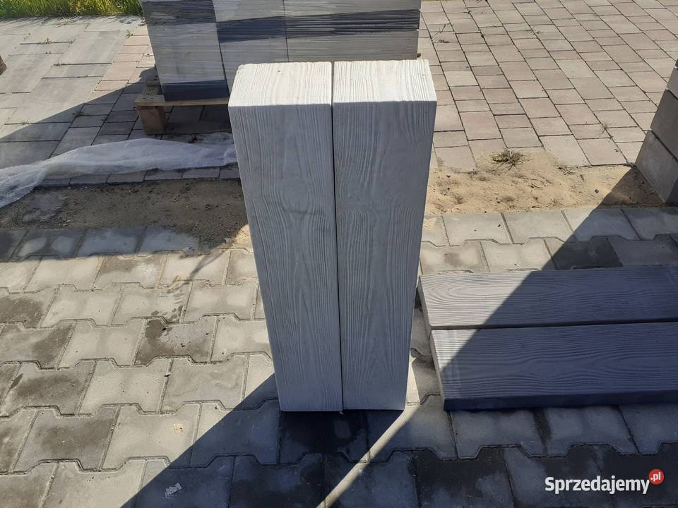 Palisada Madera Bianco Efekt Drewna Obrzeże Wielogóra sprzedam