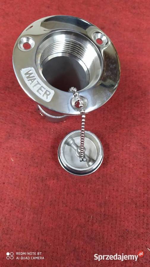 Wlew paliwa wody 38 mm stal nierdzewna z Iława