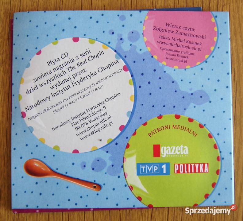 Menu chopinowskie dzieci CD 1 płyta Parczew sprzedam
