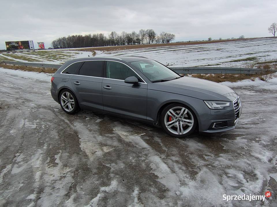 AUDI A4 B9 20 Tdi 190 automat Quattro radar Rok produkcji 2016 mazowieckie Gończyce