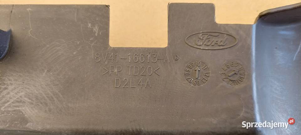 PŁYTA OSŁONA PASA PRZEDNIEGO FORD KUGA MK1 0812 wielkopolskie Międzychód sprzedam