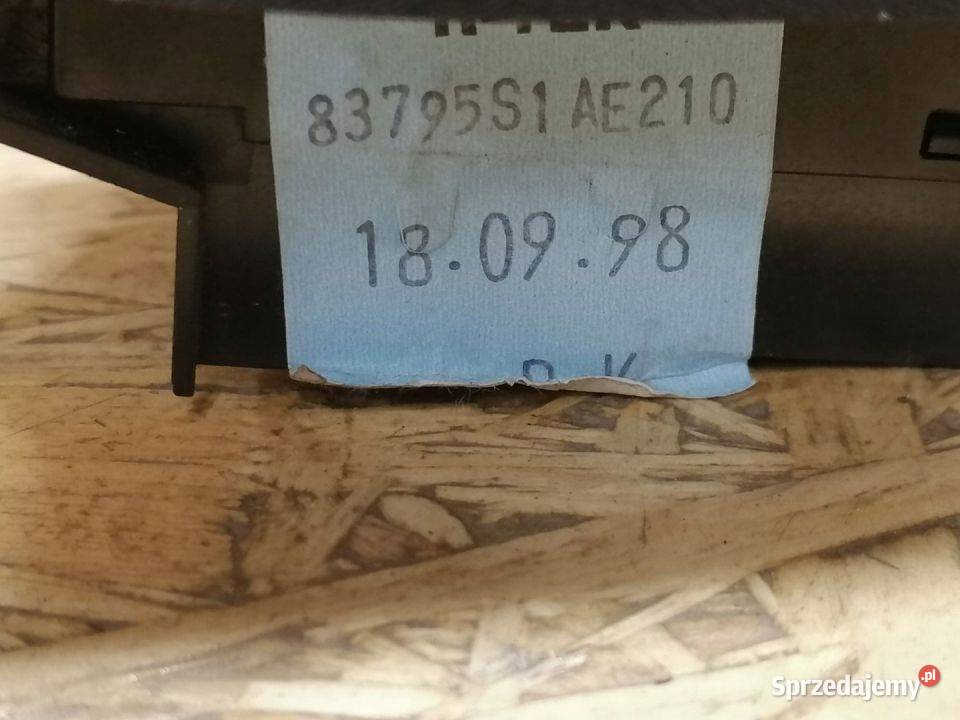 Przełącznik Szyby Lewy Tył Honda Accord 9802 Wyposażenie wnętrza Pleszew