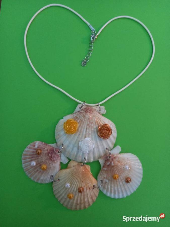 naszyjnik z muszelek Łódź