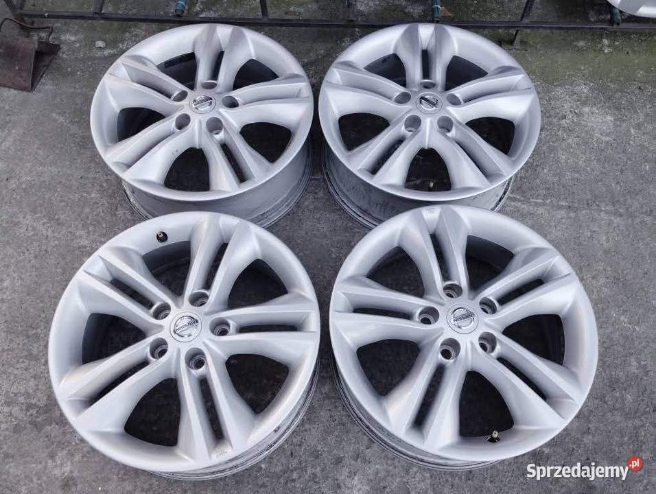 Alufelgi NISSAN QASHQAI 17 śląskie Gilowice sprzedam