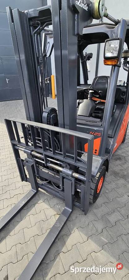 Wózek widłowy LINDE H25T02 z 2007r Maszt Duplex Motoryzacja Nowy Dwór Mazowiecki
