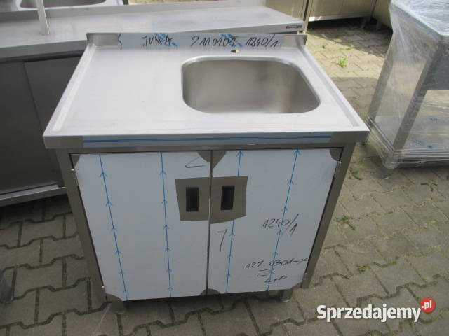 Zlew Gastronomiczny 1 Komorowy Drzwi Otwierane Biznes i Przemysł Ostrów Wielkopolski sprzedam