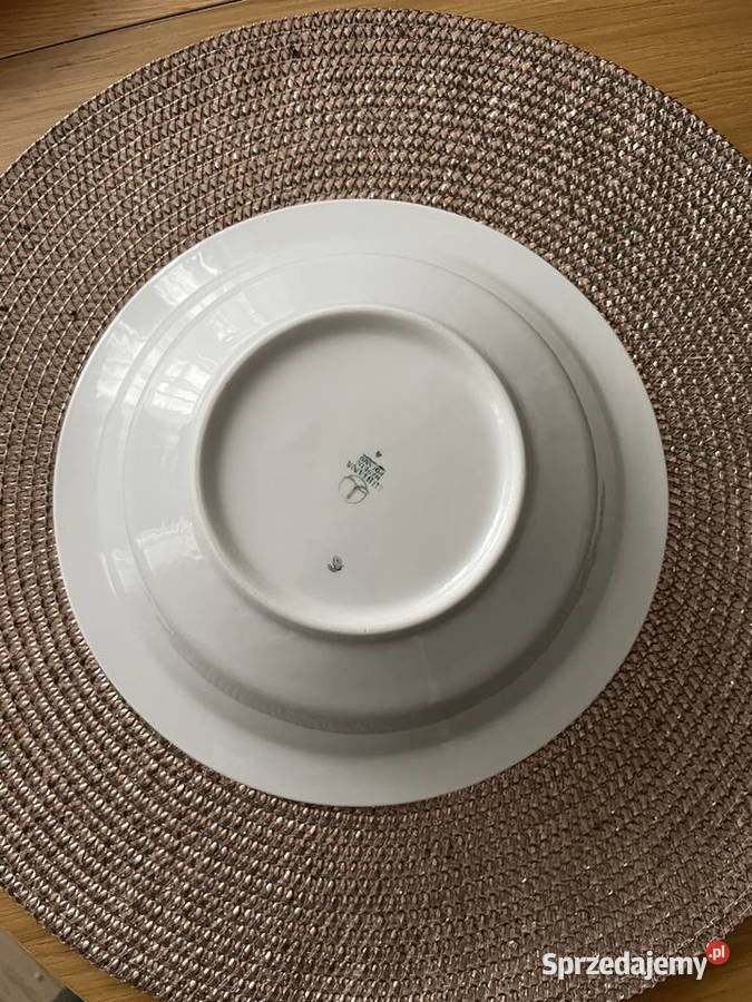 Lubiana wzór kaszubski miska PRL pomorskie Pruszcz Gdański