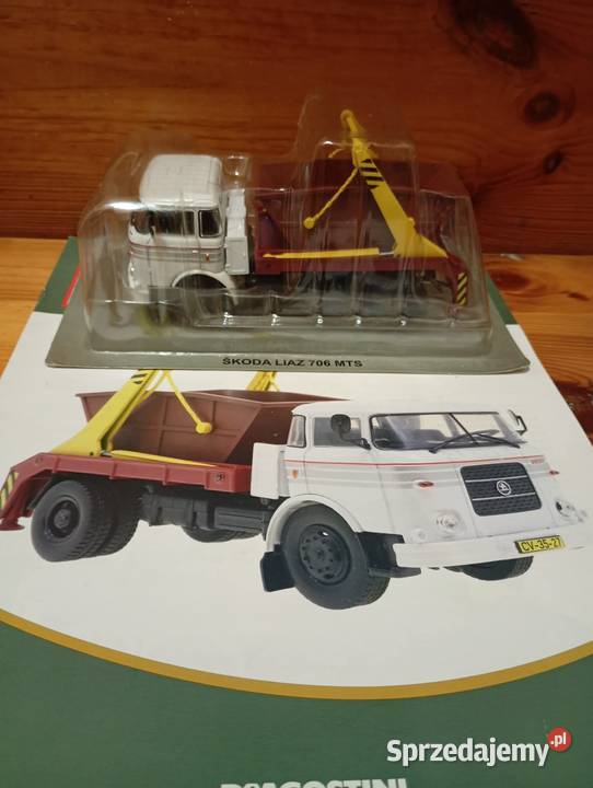 SKODA LIAZ 706 MTS Kontener deagostini 143 Warszawa