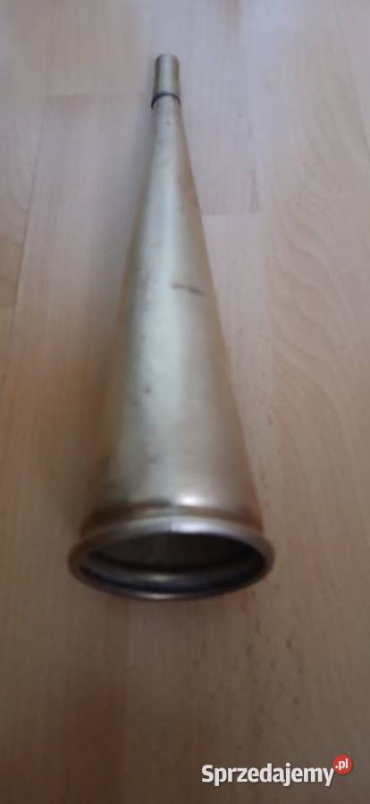 Stara mosiężna trąbka SPRAWNA Kraków